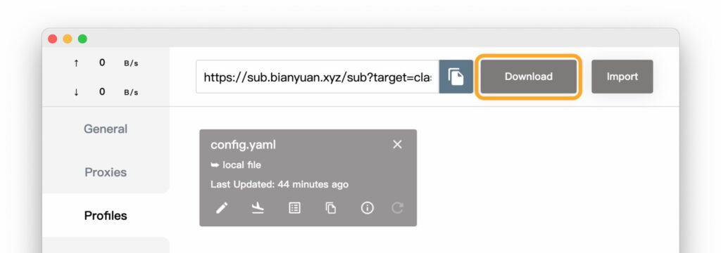 快柠檬macOS第三方客户端Clash教程步骤4 快柠檬macOS第三方客户端Clash教程步骤4